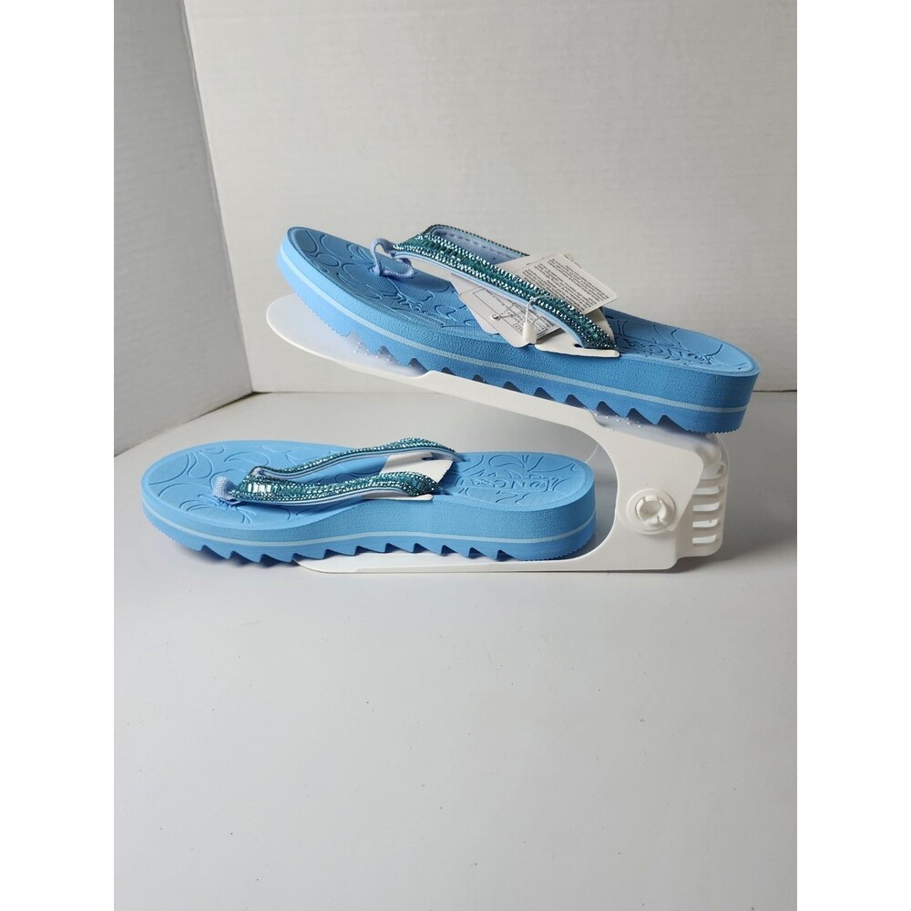 ONCAI Flip Flops for Women, Beach Thong Sandals Womens with Arch Support Size 7